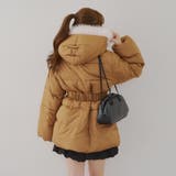【WEB先行販売】ベルト付中綿フードファーコート | RMAF　NICE CLAUP / OLIVE des OLIVE | 詳細画像29 
