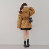 【WEB先行販売】ベルト付中綿フードファーコート | RMAF　NICE CLAUP / OLIVE des OLIVE | 詳細画像33 