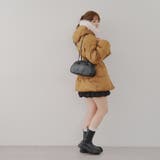【WEB先行販売】ベルト付中綿フードファーコート | RMAF　NICE CLAUP / OLIVE des OLIVE | 詳細画像34 
