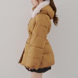 【WEB先行販売】ベルト付中綿フードファーコート | RMAF　NICE CLAUP / OLIVE des OLIVE | 詳細画像38 