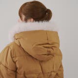 【WEB先行販売】ベルト付中綿フードファーコート | RMAF　NICE CLAUP / OLIVE des OLIVE | 詳細画像40 