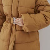 【WEB先行販売】ベルト付中綿フードファーコート | RMAF　NICE CLAUP / OLIVE des OLIVE | 詳細画像42 