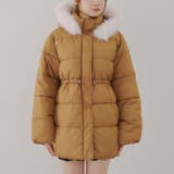 【WEB先行販売】ベルト付中綿フードファーコート | RMAF　NICE CLAUP / OLIVE des OLIVE | 詳細画像46 