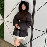 今季のイチオシアウターはこれ！ベルト付き中綿フードファーコート | RMAF　NICE CLAUP / OLIVE des OLIVE | 詳細画像49 