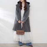 フードジップ付きコート | RMAF NICE CLAUP / OLIVE des OLIVE | 詳細画像9