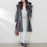 フードジップ付きコート | RMAF NICE CLAUP / OLIVE des OLIVE | 詳細画像10