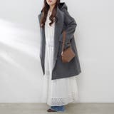 フードジップ付きコート | RMAF NICE CLAUP / OLIVE des OLIVE | 詳細画像11