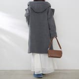 フードジップ付きコート | RMAF NICE CLAUP / OLIVE des OLIVE | 詳細画像12