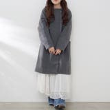 フードジップ付きコート | RMAF NICE CLAUP / OLIVE des OLIVE | 詳細画像15