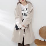 フードジップ付きコート | RMAF NICE CLAUP / OLIVE des OLIVE | 詳細画像17