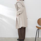 フードジップ付きコート | RMAF NICE CLAUP / OLIVE des OLIVE | 詳細画像25