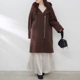 フードジップ付きコート | RMAF NICE CLAUP / OLIVE des OLIVE | 詳細画像33