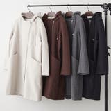 フードジップ付きコート | RMAF NICE CLAUP / OLIVE des OLIVE | 詳細画像2