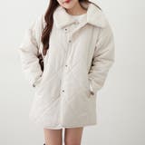 ファー衿キルトコート | RMAF NICE CLAUP / OLIVE des OLIVE | 詳細画像14