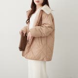 ファー衿キルトコート | RMAF NICE CLAUP / OLIVE des OLIVE | 詳細画像7