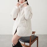 ファー衿キルトコート | RMAF NICE CLAUP / OLIVE des OLIVE | 詳細画像16