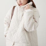 ファー衿キルトコート | RMAF NICE CLAUP / OLIVE des OLIVE | 詳細画像17