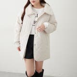 ファー衿キルトコート | RMAF NICE CLAUP / OLIVE des OLIVE | 詳細画像19