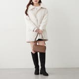 ファー衿キルトコート | RMAF NICE CLAUP / OLIVE des OLIVE | 詳細画像25