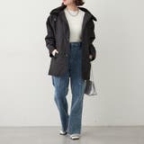 ファー衿キルトコート | RMAF NICE CLAUP / OLIVE des OLIVE | 詳細画像45