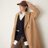 キャメル | 【5色展開】ダブルチェスターコート | RMAF NICE CLAUP / OLIVE des OLIVE