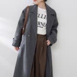 チャコール | 【5色展開】ダブルチェスターコート | RMAF NICE CLAUP / OLIVE des OLIVE