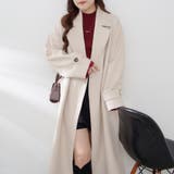 アイボリー | 【5色展開】ダブルチェスターコート | RMAF NICE CLAUP / OLIVE des OLIVE