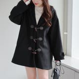 【WEB限定】ショートダッフルコート | NICE CLAUP / OLIVE des OLIVE OUTLET | 詳細画像1