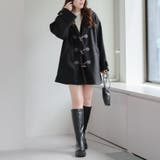【WEB限定】ショートダッフルコート | NICE CLAUP / OLIVE des OLIVE OUTLET | 詳細画像23