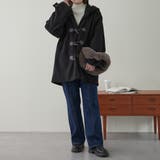 【WEB限定】ショートダッフルコート | NICE CLAUP / OLIVE des OLIVE OUTLET | 詳細画像30