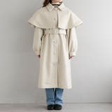 【ケープ取り外し可能】シングルロングコート | NICE CLAUP / OLIVE des OLIVE OUTLET | 詳細画像13