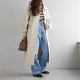 【ケープ取り外し可能】シングルロングコート | NICE CLAUP / OLIVE des OLIVE OUTLET | 詳細画像12