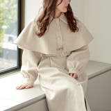 【ケープ取り外し可能】シングルロングコート | NICE CLAUP / OLIVE des OLIVE OUTLET | 詳細画像3