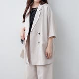 【セットアップ】ビッグテーラーダブルジャケット+ワイドパンツ | RMAF NICE CLAUP / OLIVE des OLIVE | 詳細画像12