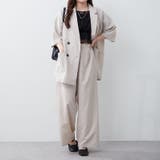 【セットアップ】ビッグテーラーダブルジャケット+ワイドパンツ | RMAF NICE CLAUP / OLIVE des OLIVE | 詳細画像13