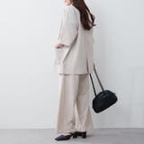 【セットアップ】ビッグテーラーダブルジャケット+ワイドパンツ | RMAF NICE CLAUP / OLIVE des OLIVE | 詳細画像15