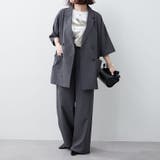 【セットアップ】ビッグテーラーダブルジャケット+ワイドパンツ | RMAF NICE CLAUP / OLIVE des OLIVE | 詳細画像26