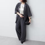 【セットアップ】ビッグテーラーダブルジャケット+ワイドパンツ | RMAF NICE CLAUP / OLIVE des OLIVE | 詳細画像29