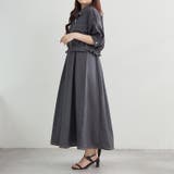 【セットアイテム】裾シャーリングジャケット+キャミワンピース | RMAF NICE CLAUP / OLIVE des OLIVE | 詳細画像7