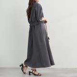 【セットアイテム】裾シャーリングジャケット+キャミワンピース | RMAF NICE CLAUP / OLIVE des OLIVE | 詳細画像9