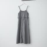 チャコール | ナイロンフロントZIPキャミワンピース | RMAF NICE CLAUP / OLIVE des OLIVE