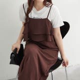 【セットアイテム】フリルキャミワンピース+Tシャツ | RMAF NICE CLAUP / OLIVE des OLIVE | 詳細画像1
