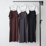 【セットアイテム】フリルキャミワンピース+Tシャツ | RMAF NICE CLAUP / OLIVE des OLIVE | 詳細画像2
