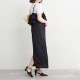 ブラック | 【セットアイテム】フリルキャミワンピース+Tシャツ | RMAF NICE CLAUP / OLIVE des OLIVE