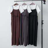 【セットアイテム】ルーズサロペット+TシャツSET | RMAF NICE CLAUP / OLIVE des OLIVE | 詳細画像1