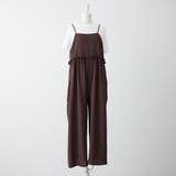 ブラウン | 【セットアイテム】ルーズサロペット+TシャツSET | RMAF NICE CLAUP / OLIVE des OLIVE