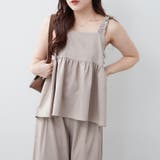 【セットアップ】リボンキャミ+ロングパンツSET | RMAF NICE CLAUP / OLIVE des OLIVE | 詳細画像9
