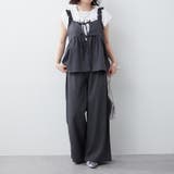 【セットアップ】リボンキャミ+ロングパンツSET | RMAF NICE CLAUP / OLIVE des OLIVE | 詳細画像2