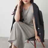 【カップ付】ノースリーブワンピース | RMAF　NICE CLAUP / OLIVE des OLIVE | 詳細画像3 