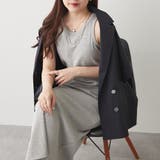 トップグレー | 【カップ付】ノースリーブワンピース | RMAF　NICE CLAUP / OLIVE des OLIVE
